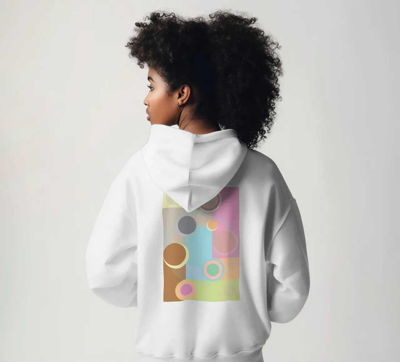 Kreis ruhige Drehung Hoodie von boeboe
