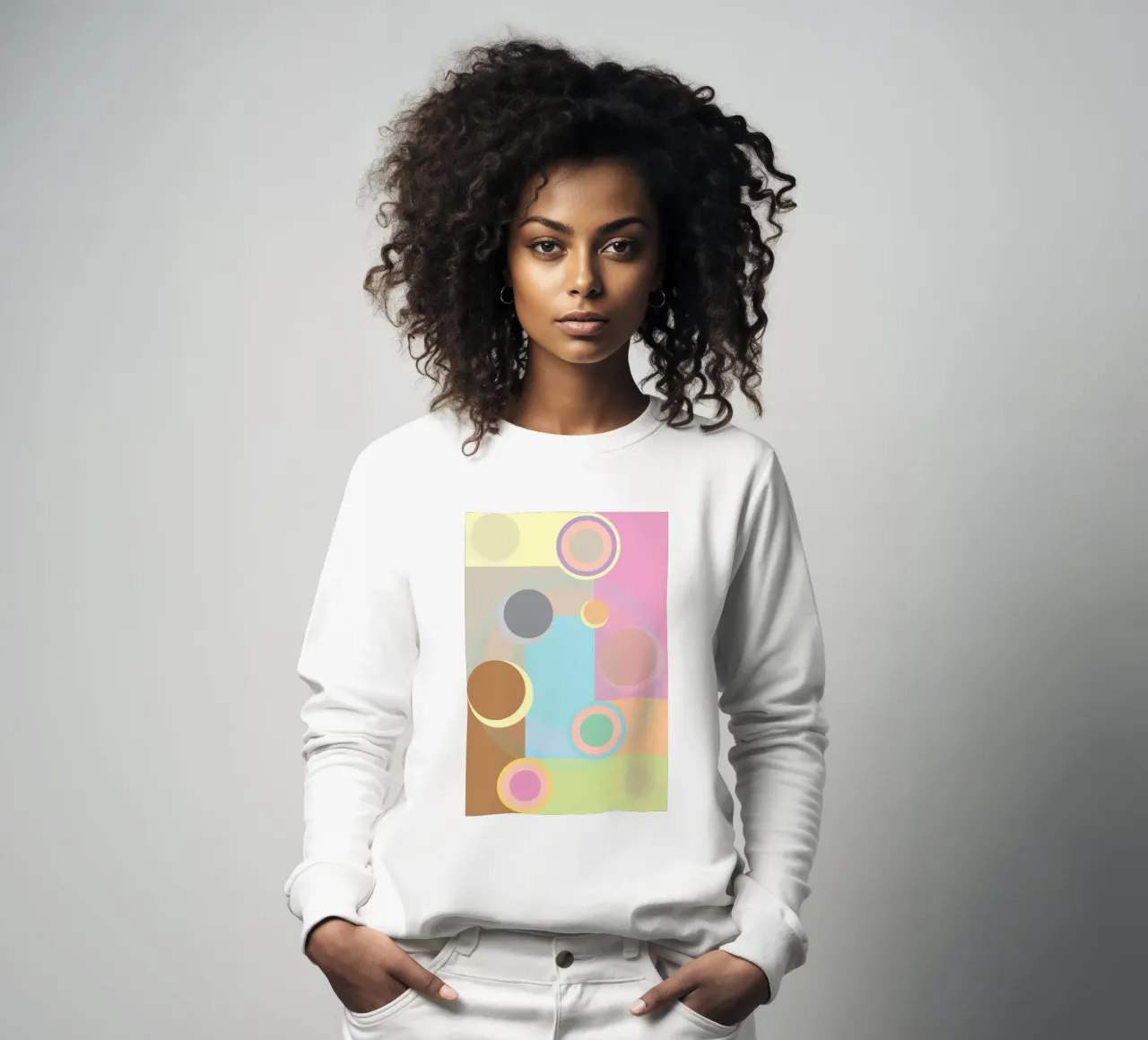 Kreis ruhige Drehung Sweatshirt von boeboe