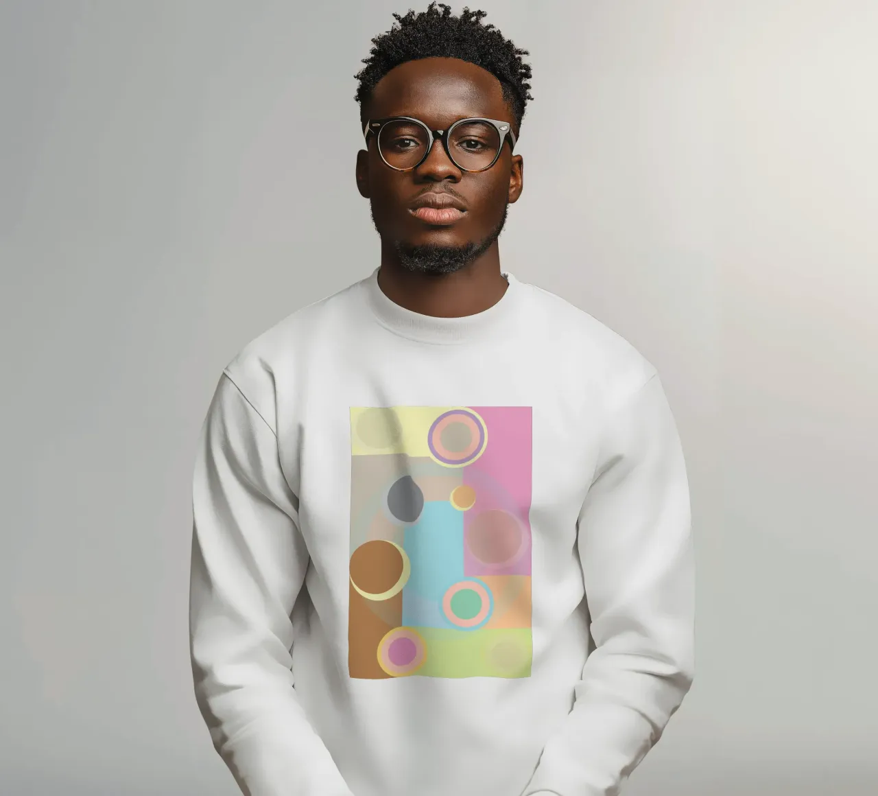 Kreis ruhige Drehung Sweatshirt von boeboe