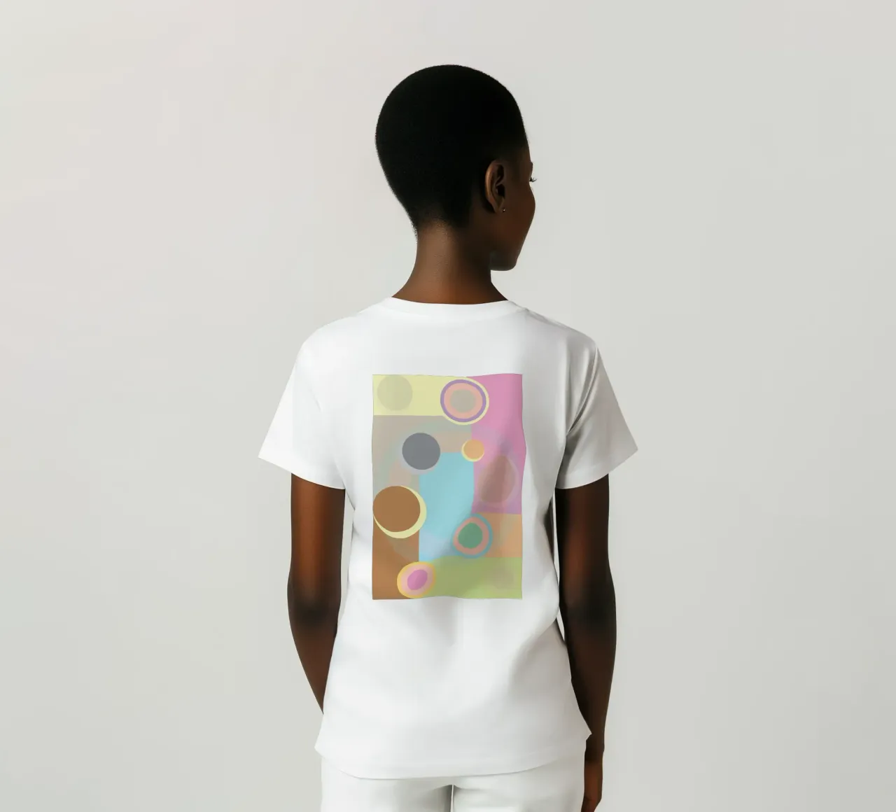 cerchio rotazione calma t-shirt da boeboe