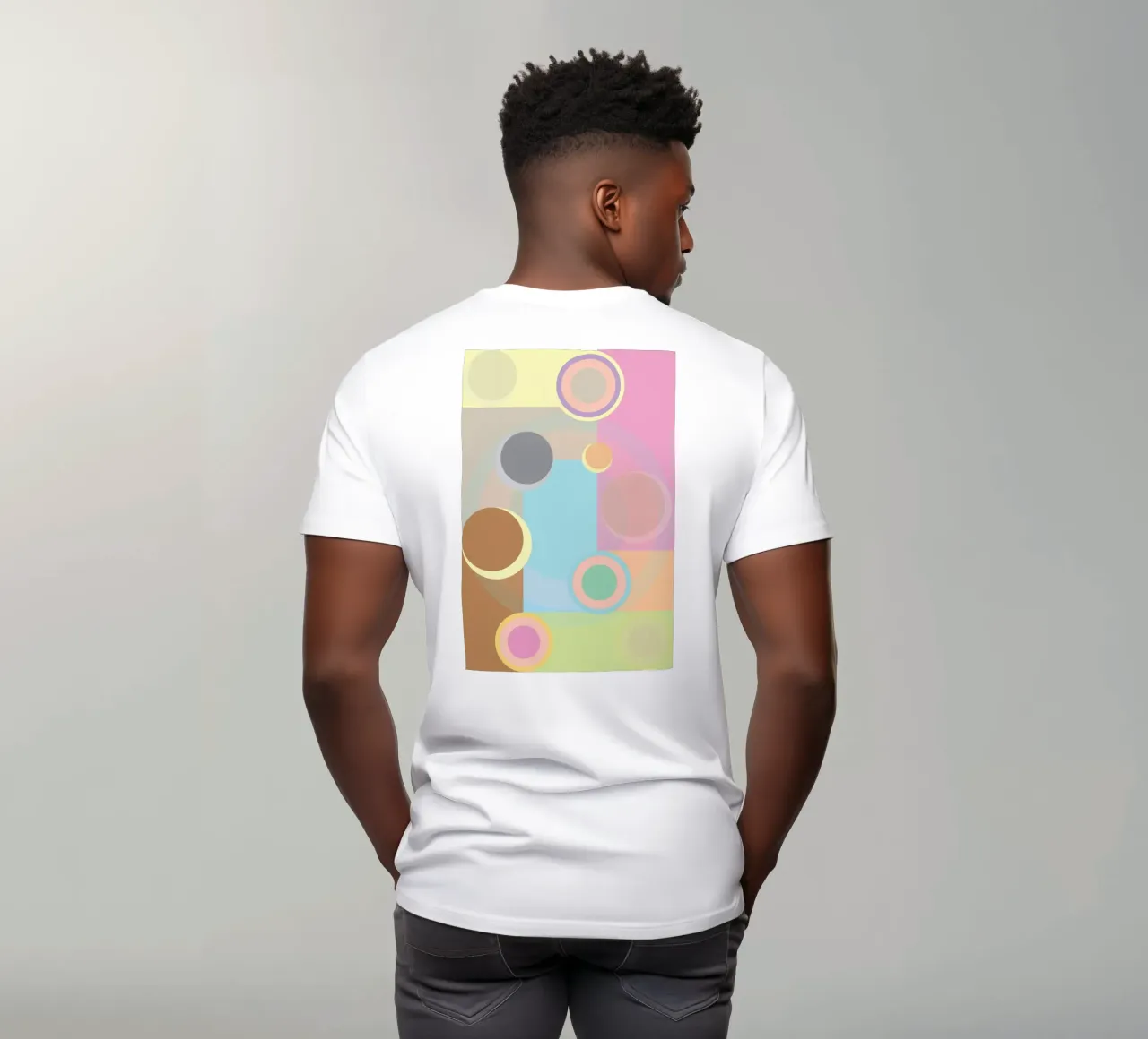 cerchio rotazione calma t-shirt da boeboe