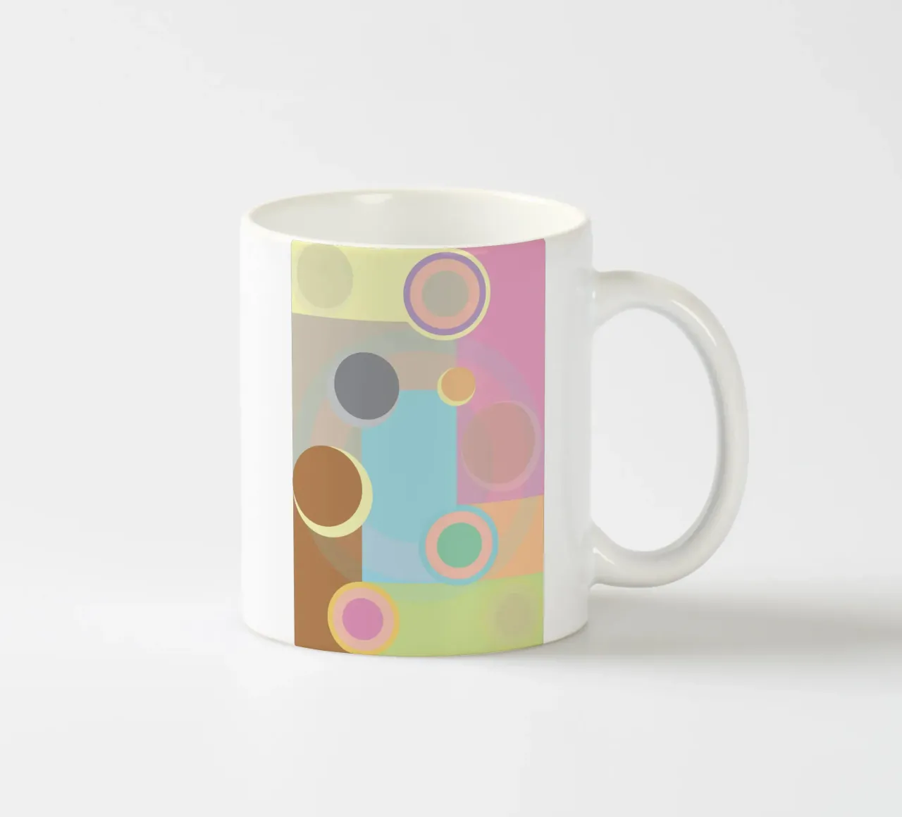 cerchio rotazione calma tazza in ceramica da boeboe