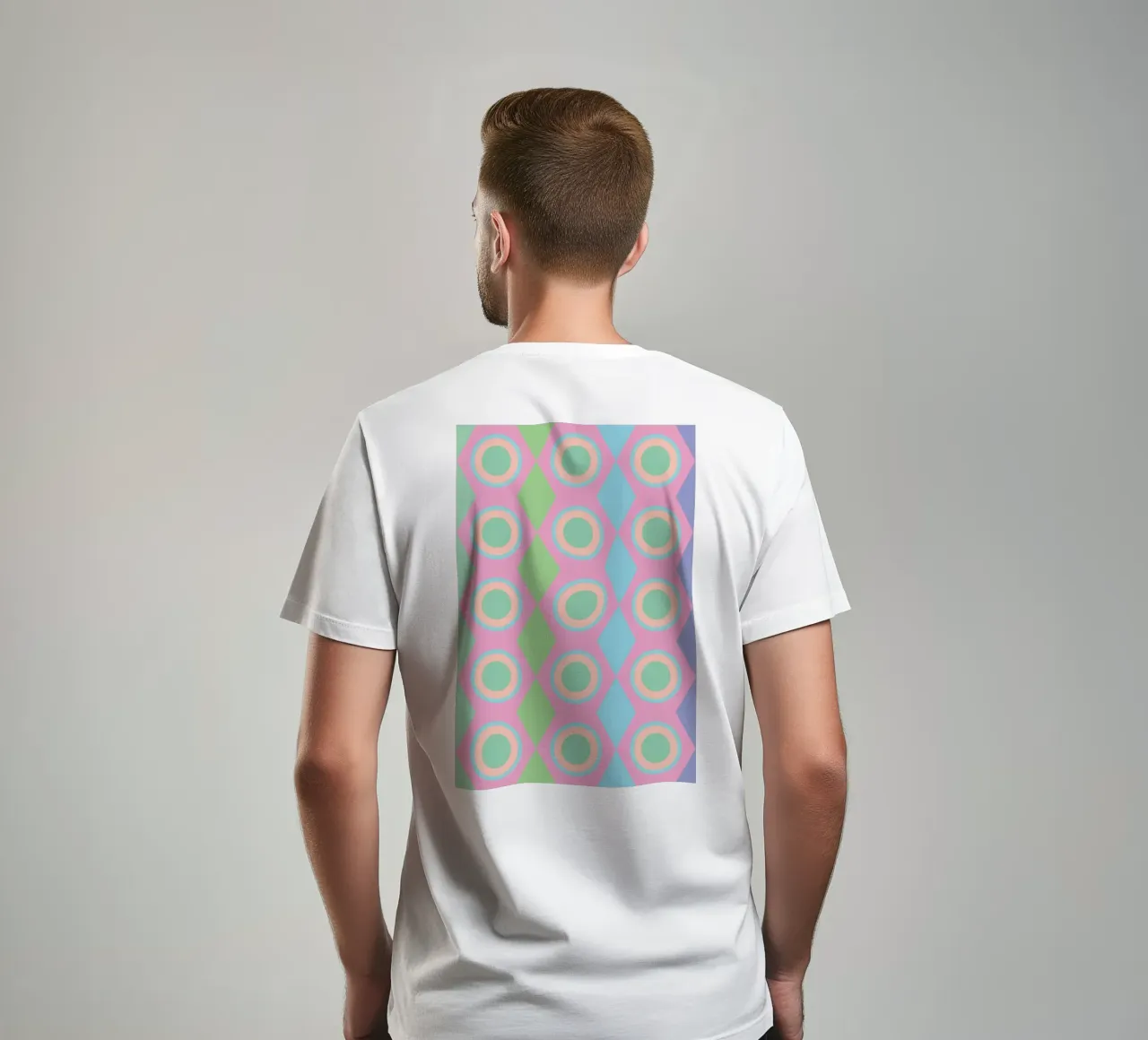 circle diamond webbing t-shirt da boeboe