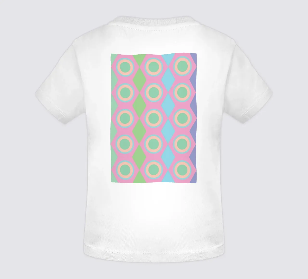 circle diamond webbing maglietta neonato da boeboe