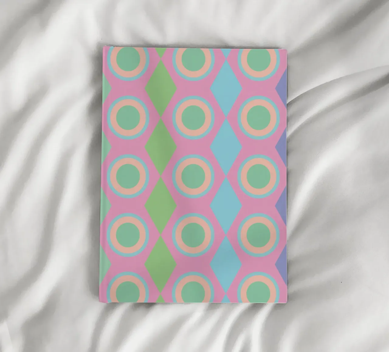 circle diamond webbing notebook by boeboe