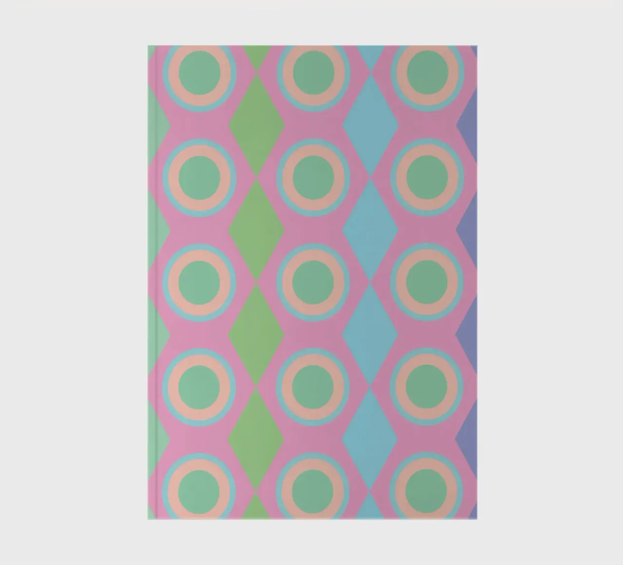 circle diamond webbing notebook by boeboe