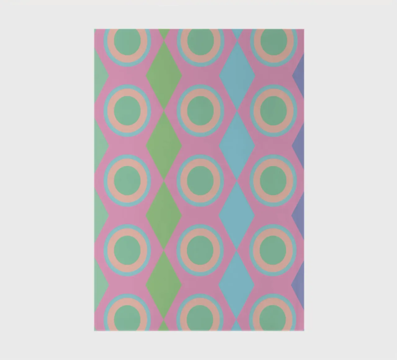 circle diamond webbing notebook by boeboe