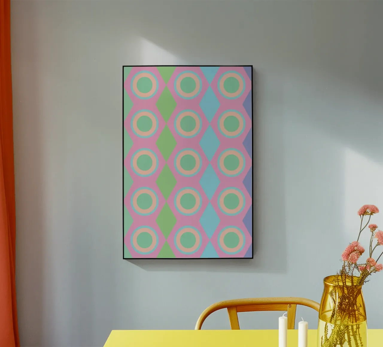 circle diamond webbing plexiglass da boeboe