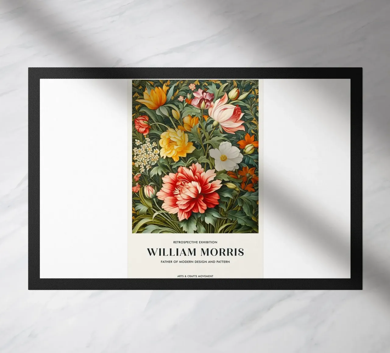 William Morris Rosa e foglie zerbino da KOOL STORE