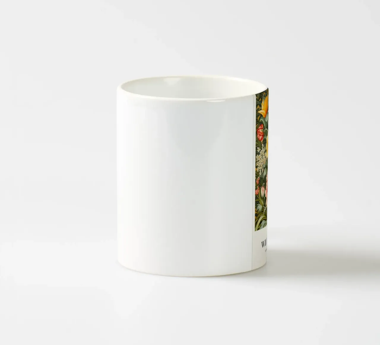 William Morris Rosa e foglie tazza in ceramica da KOOL STORE