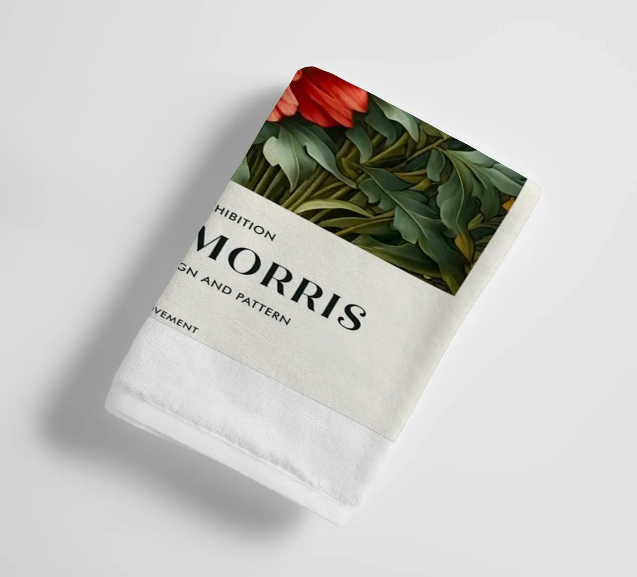 William Morris Rosa e foglie asciugamano da bagno da KOOL STORE