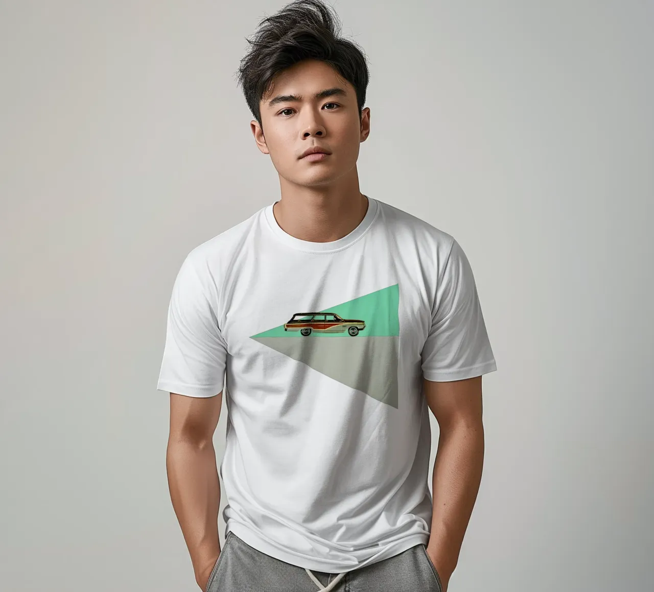 Conduire t-shirt de Cassia Beck Collage