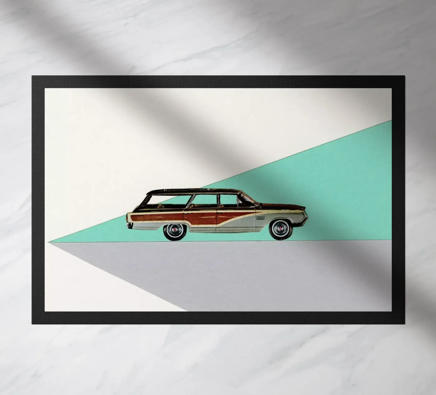 Drive doormat by Cassia Beck Collage