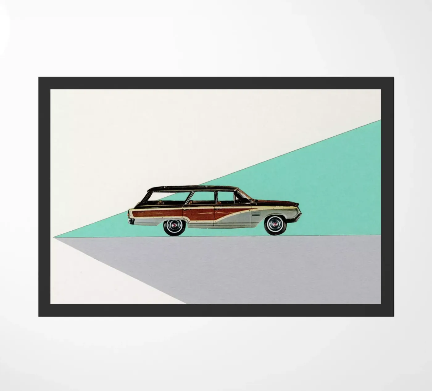 Drive doormat by Cassia Beck Collage