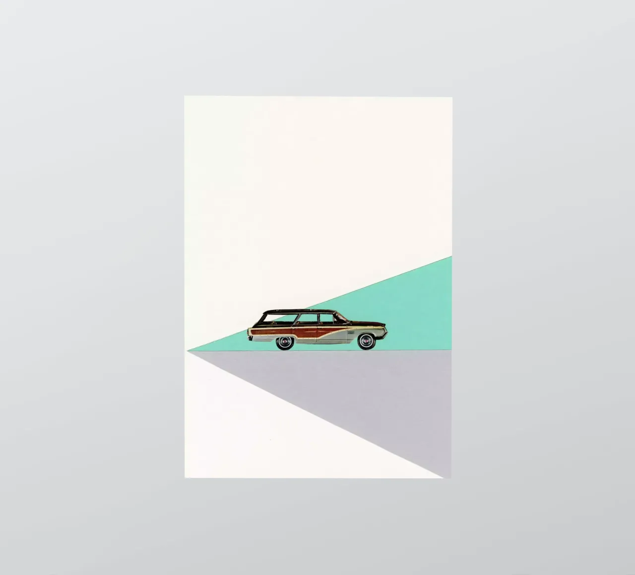 Drive sticker by Cassia Beck Collage