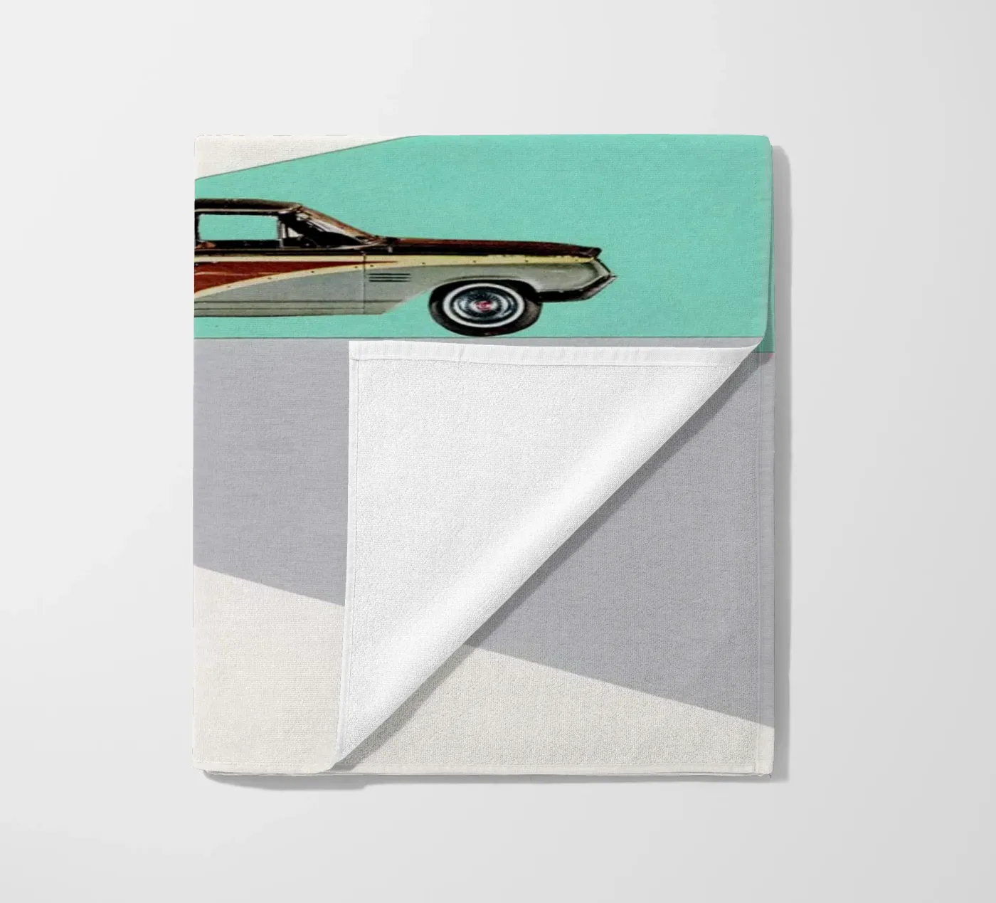 Drive strandhanddoek van Cassia Beck Collage