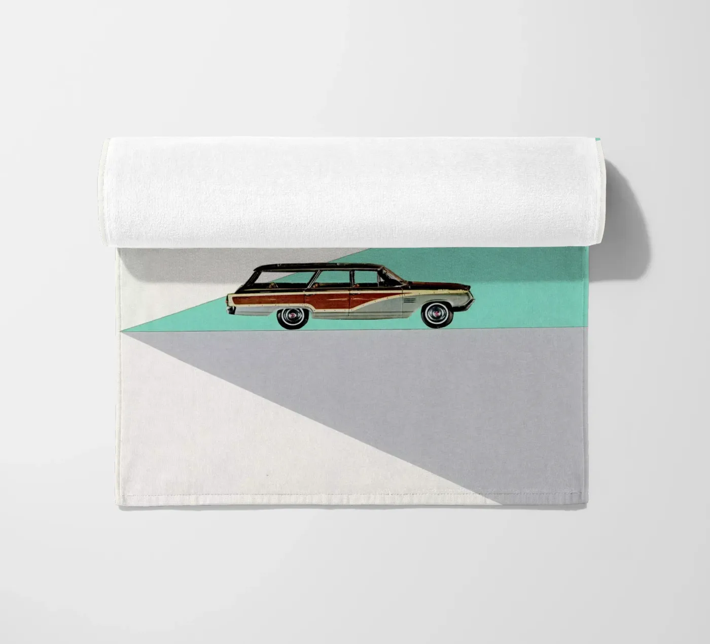 Drive strandhanddoek van Cassia Beck Collage