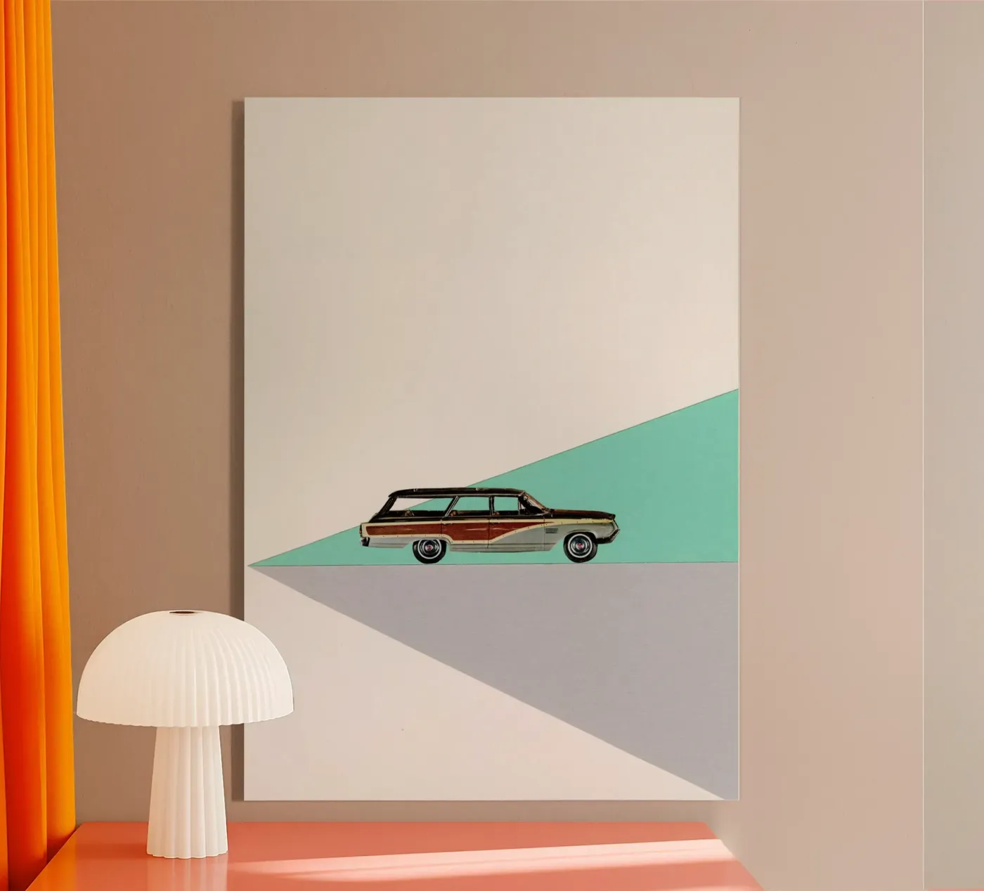 Guida plexiglass da Cassia Beck Collage