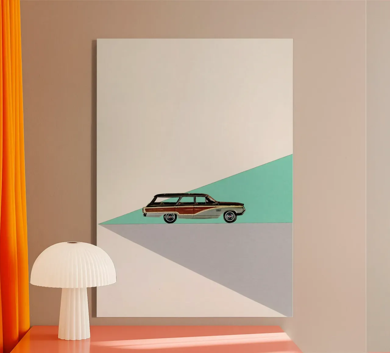 Guida plexiglass da Cassia Beck Collage