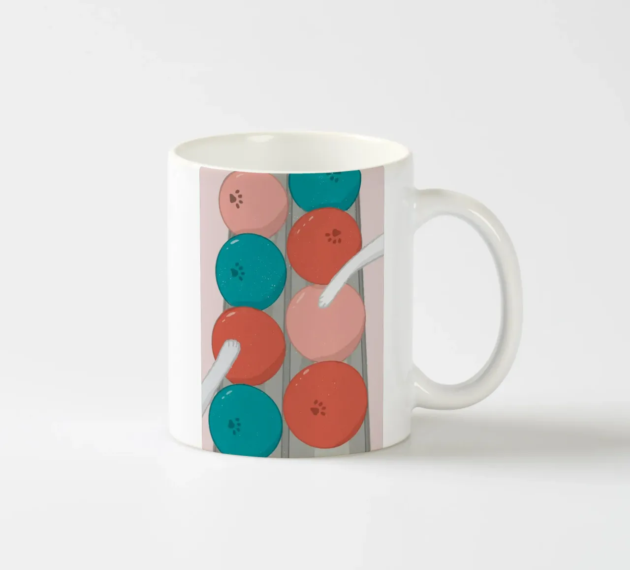 Zampe di gatto tazza in ceramica da Tory