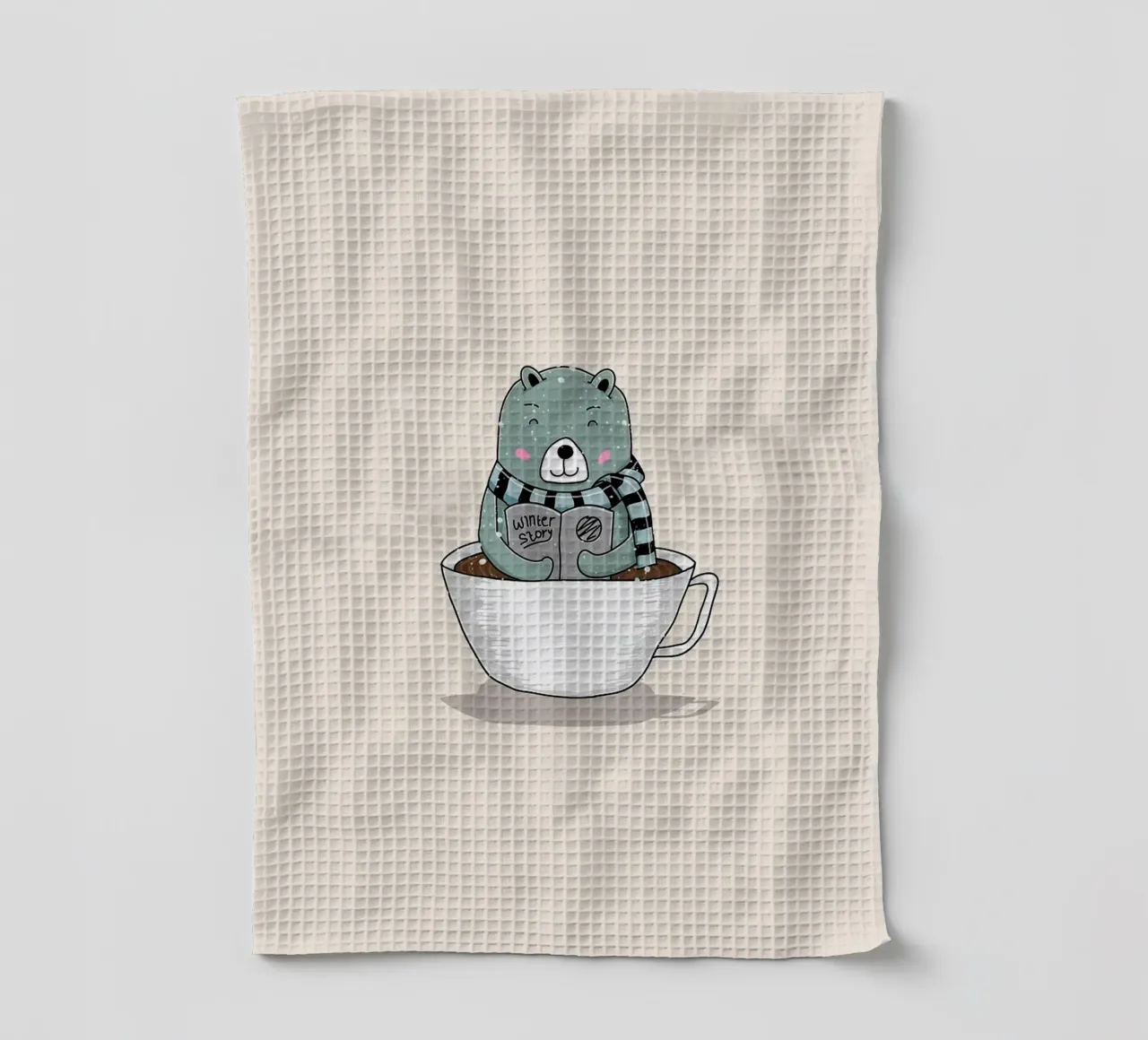 caffè orso canovaccio da cucina da Tory