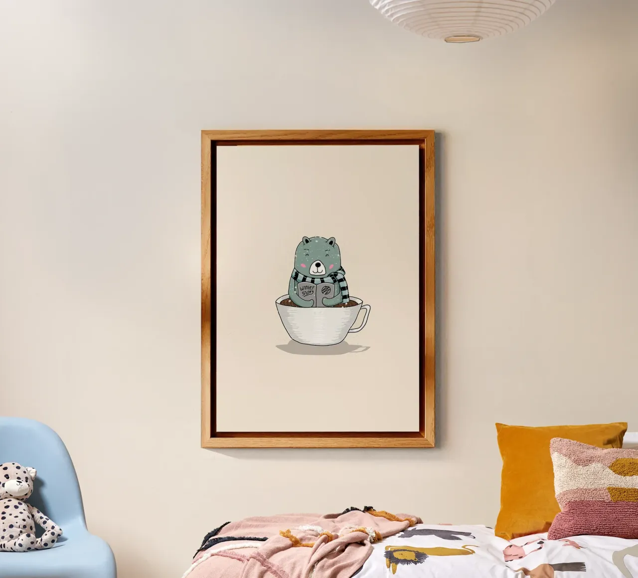 caffè orso alluminio dibond da Tory