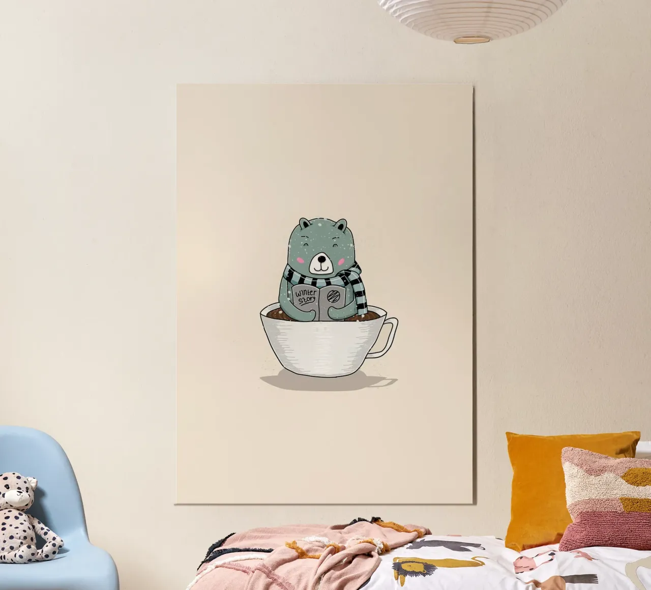 caffè orso alluminio dibond da Tory