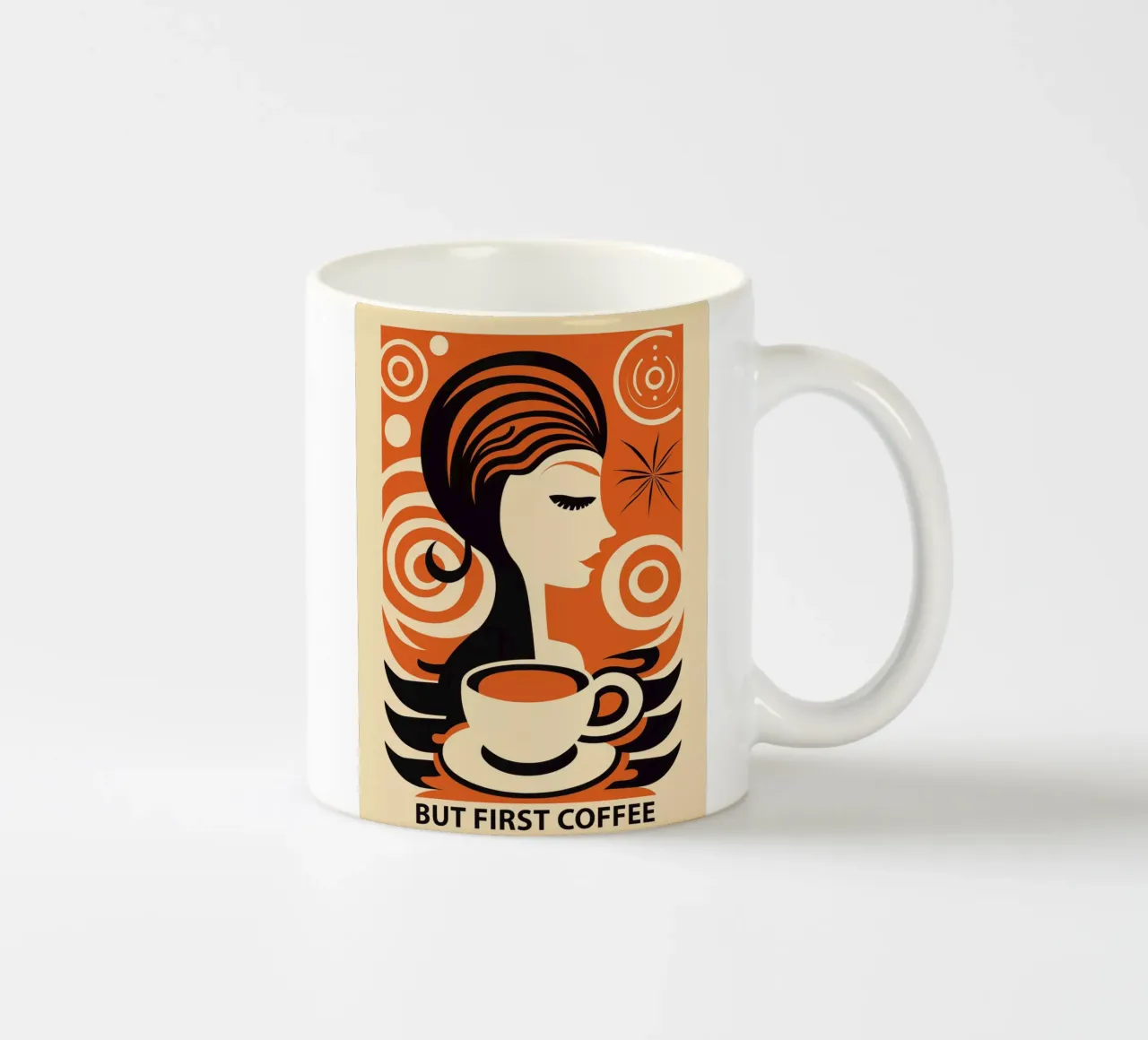 But First Coffee | Erstmal ein Kaffee Keramik Tasse von Autofocus