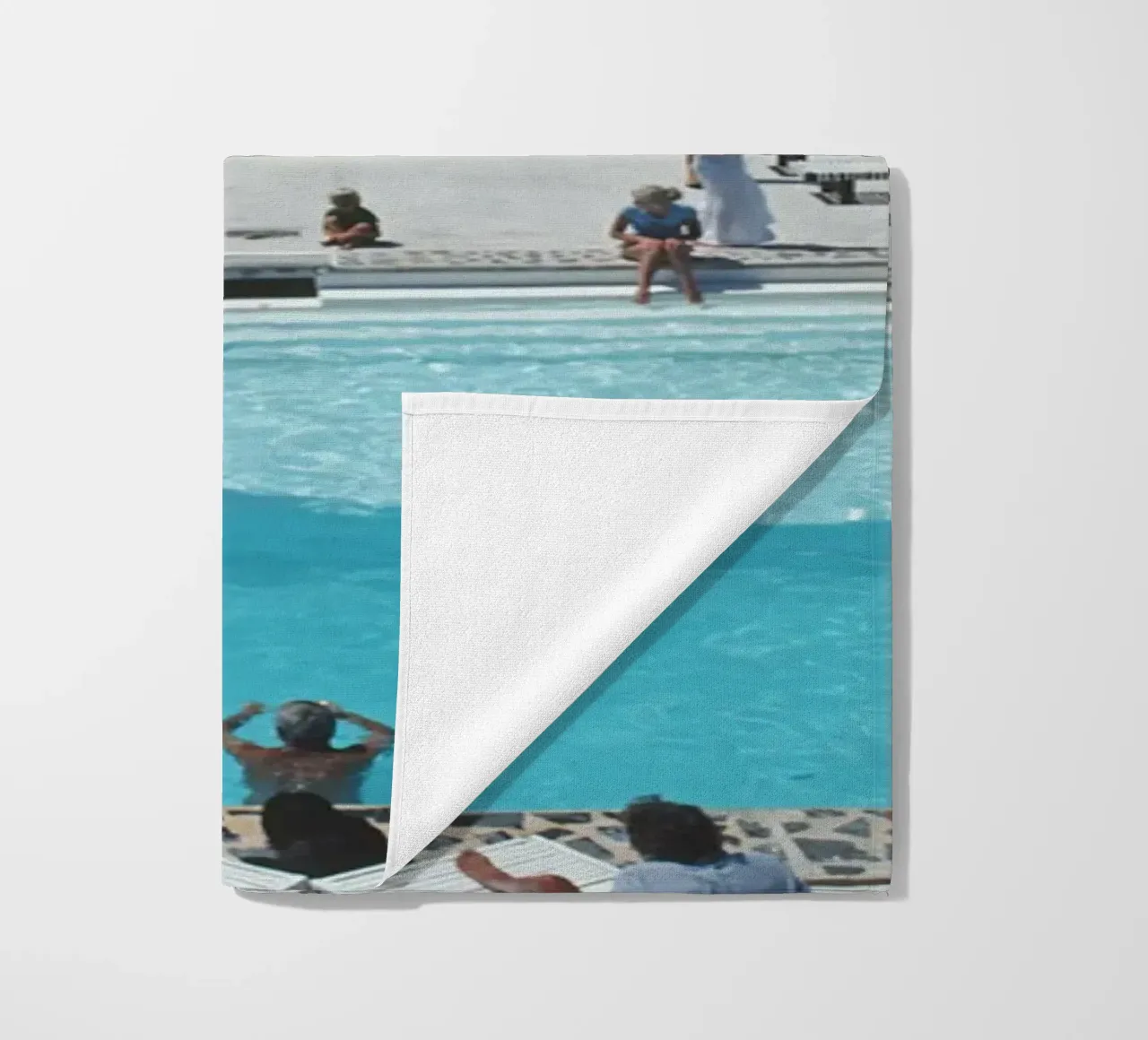 Pool View Beach Slim Aarons Best Picture telo mare da GEOLOG