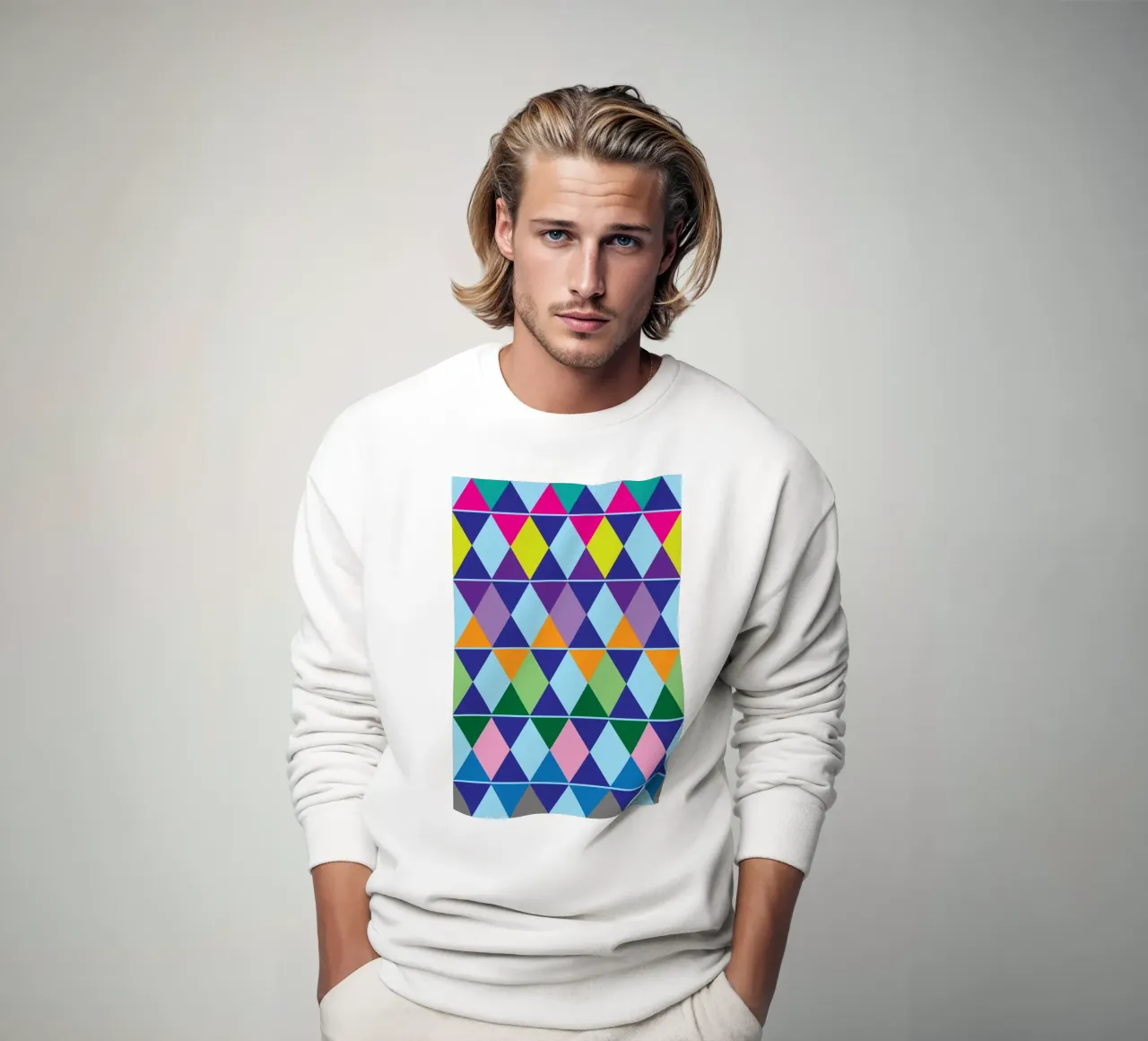 desfile de diamantes a todo color sudadera de boeboe