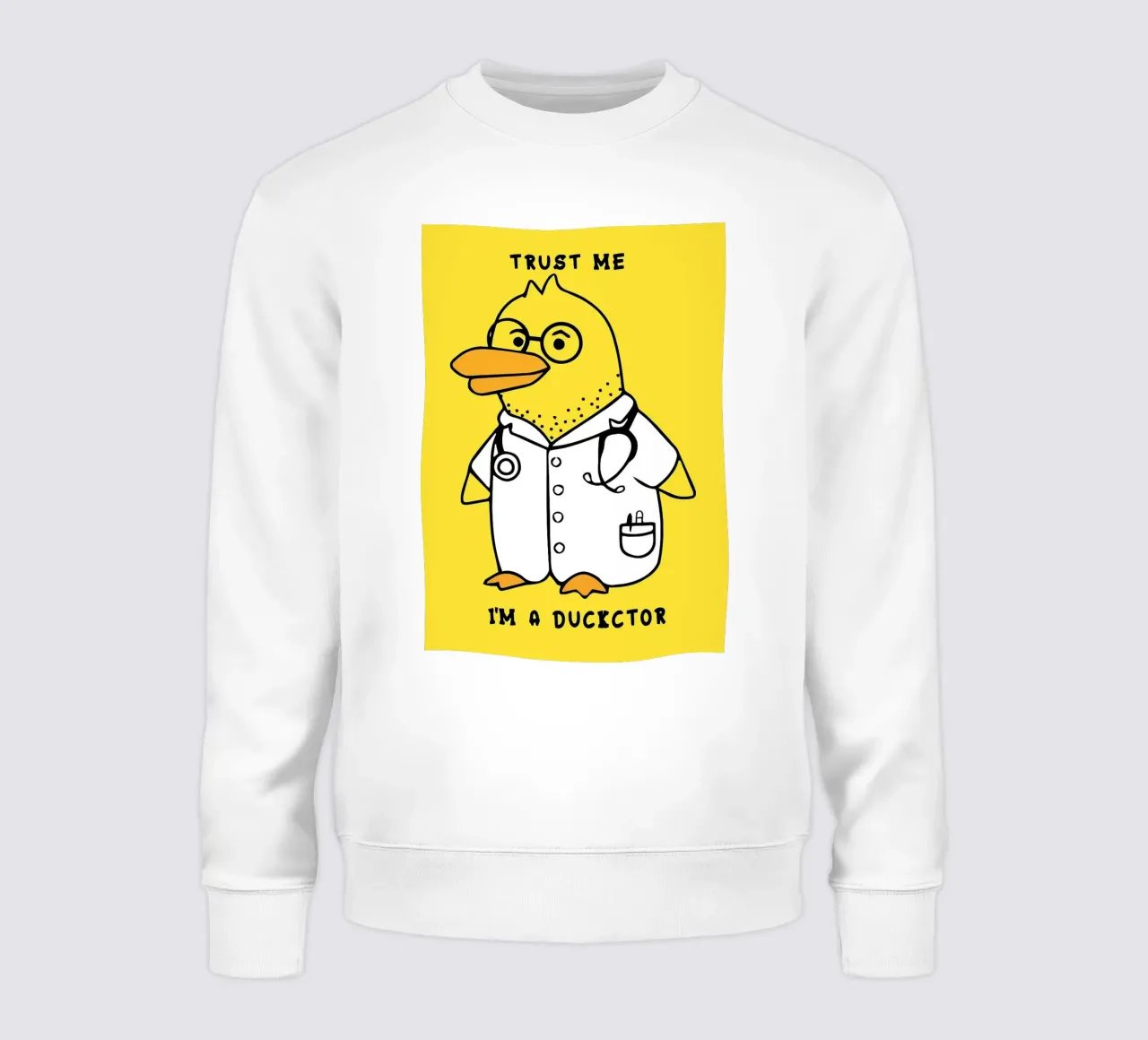 Ilustración de Ducktor sudadera de Tory