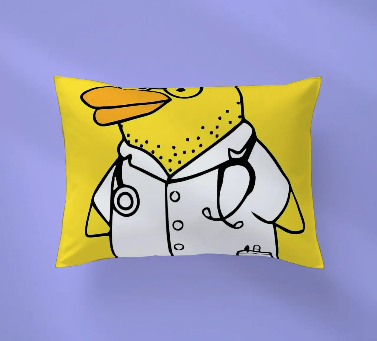 Illustrazione di Ducktor cuscino da Tory