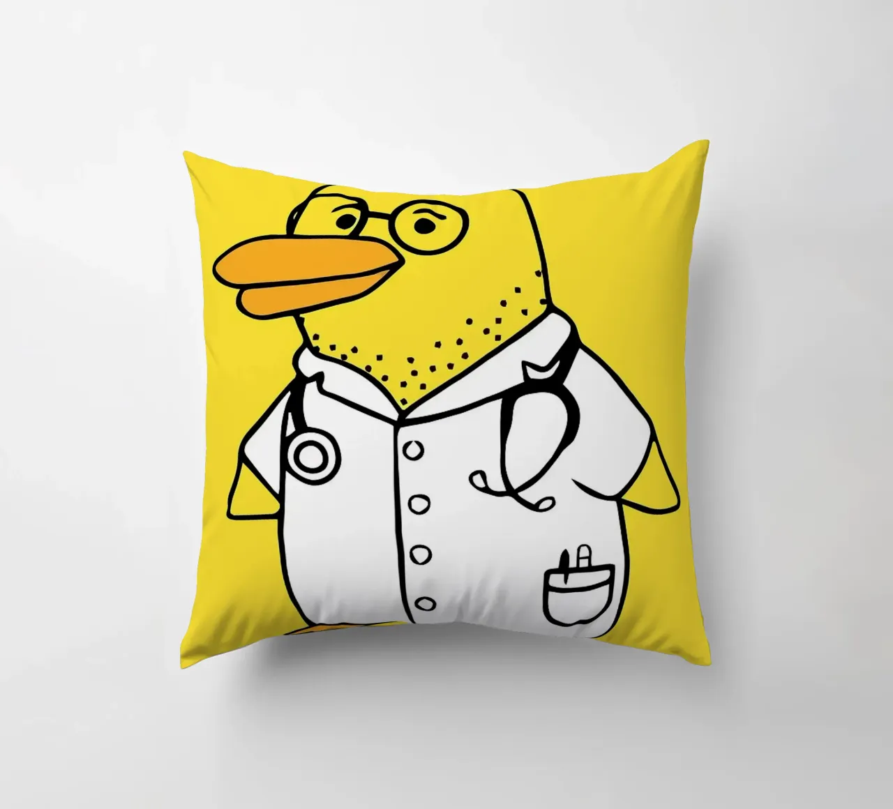 Illustrazione di Ducktor cuscino da Tory