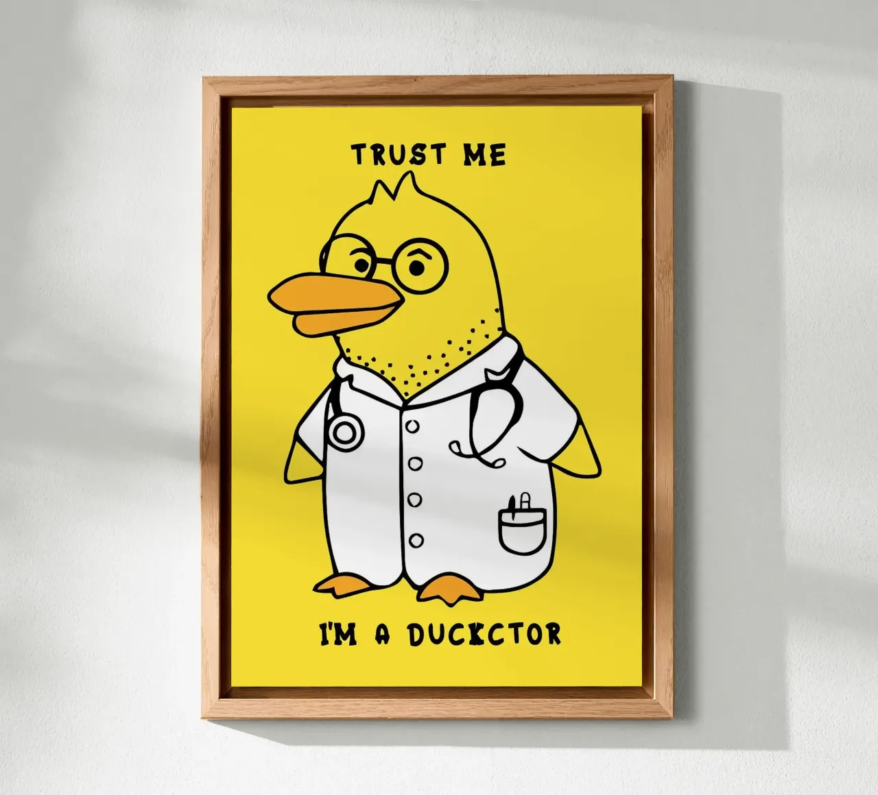 Illustrazione di Ducktor alluminio dibond da Tory