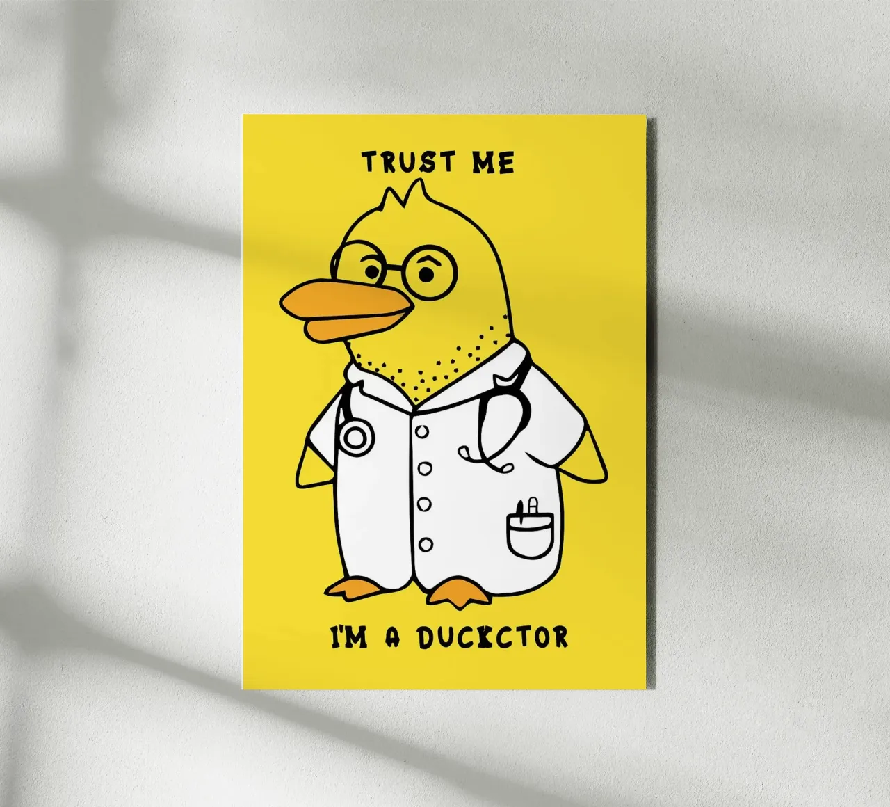Illustrazione di Ducktor alluminio dibond da Tory