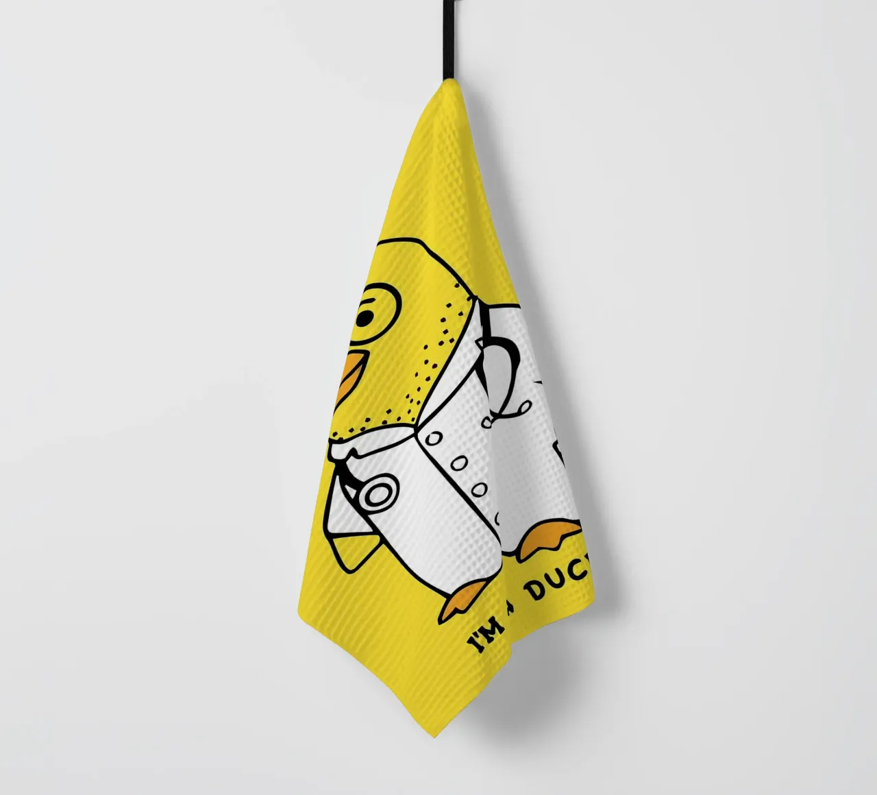 Illustrazione di Ducktor canovaccio da cucina da Tory