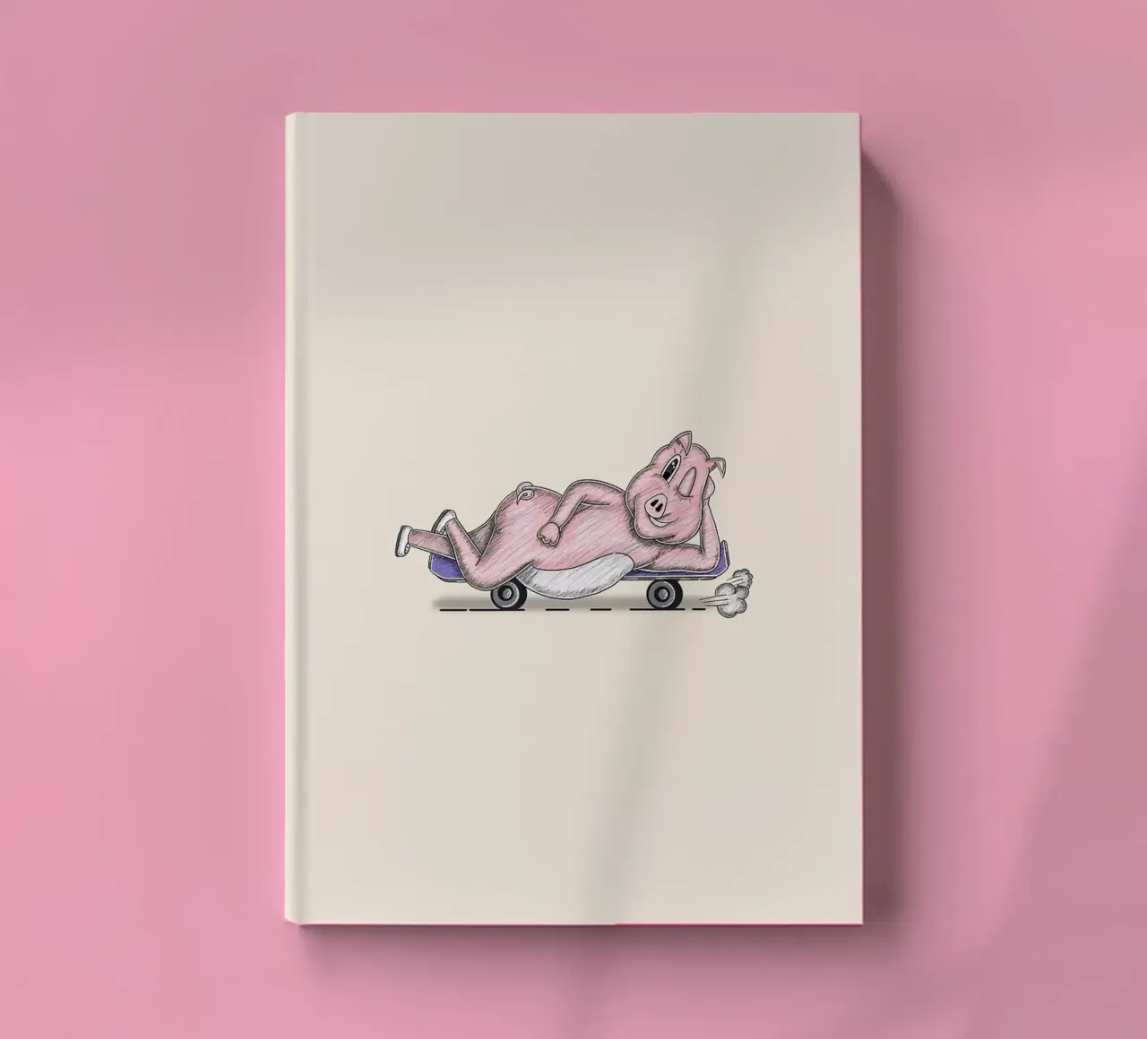 enjoy pig notebook by Tory