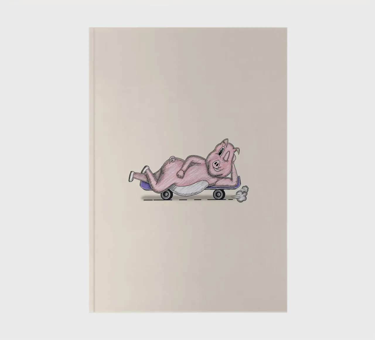 Schwein genießen Notizbuch von Tory