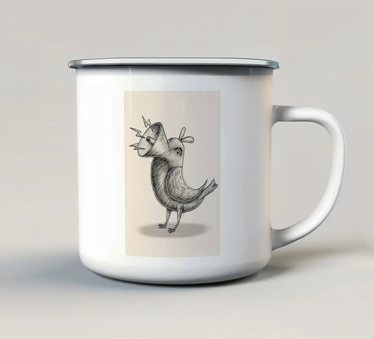 voci bufala tazza in smalto da Tory