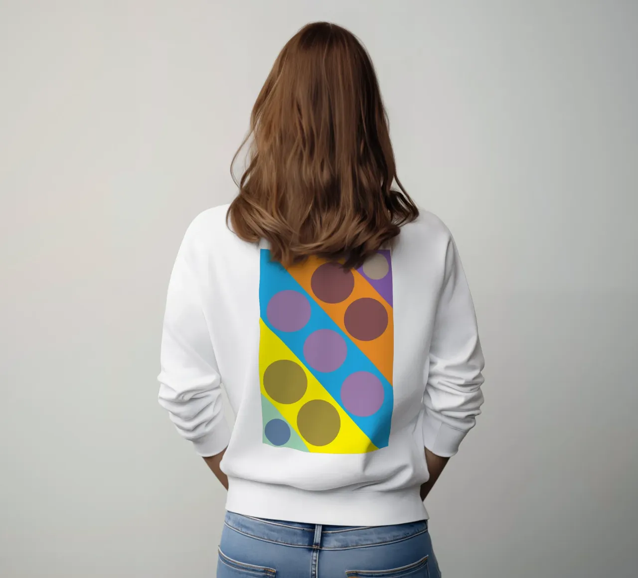 cerchio a zig zag felpa da boeboe