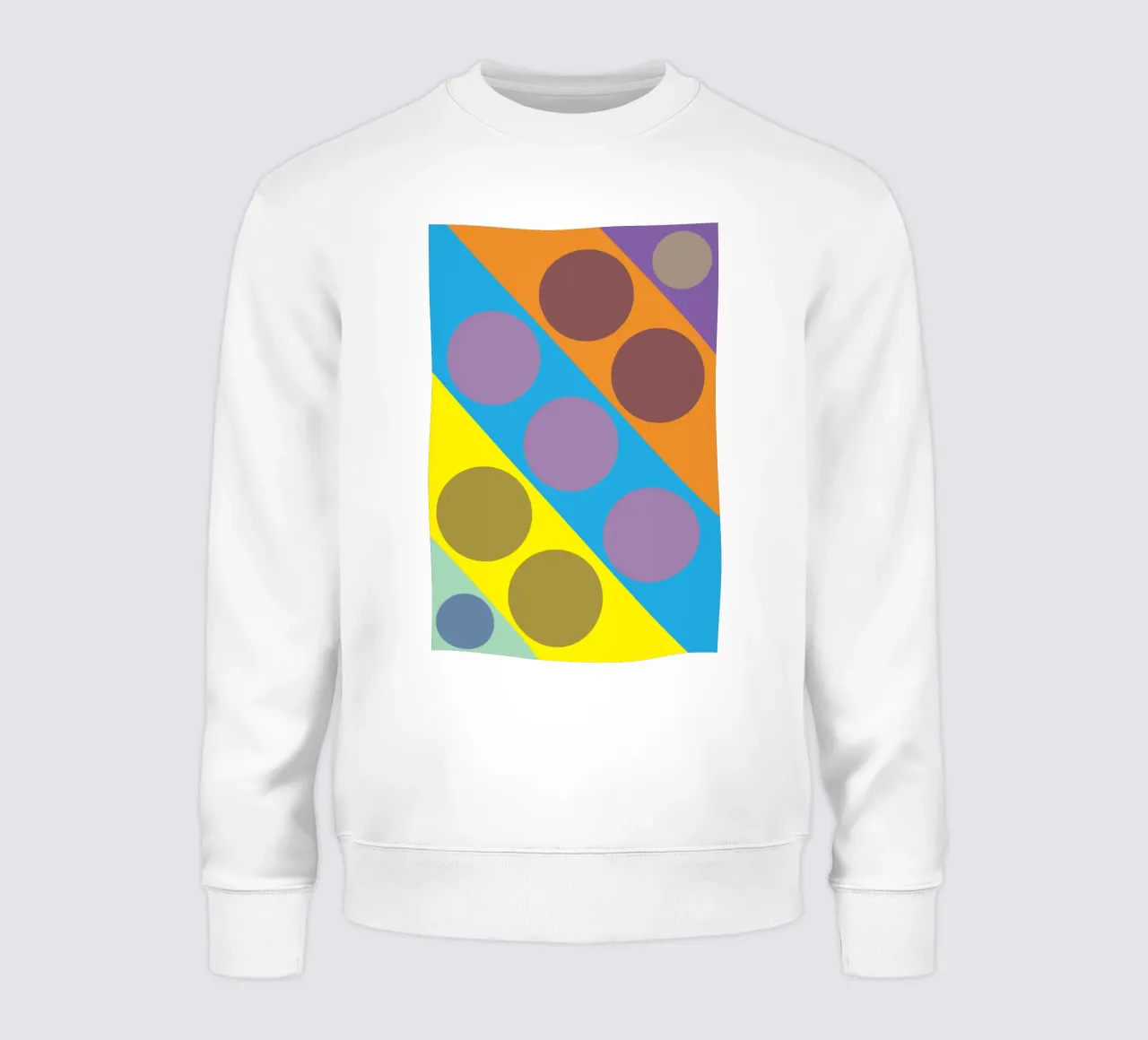 círculo zigzag sudadera de boeboe