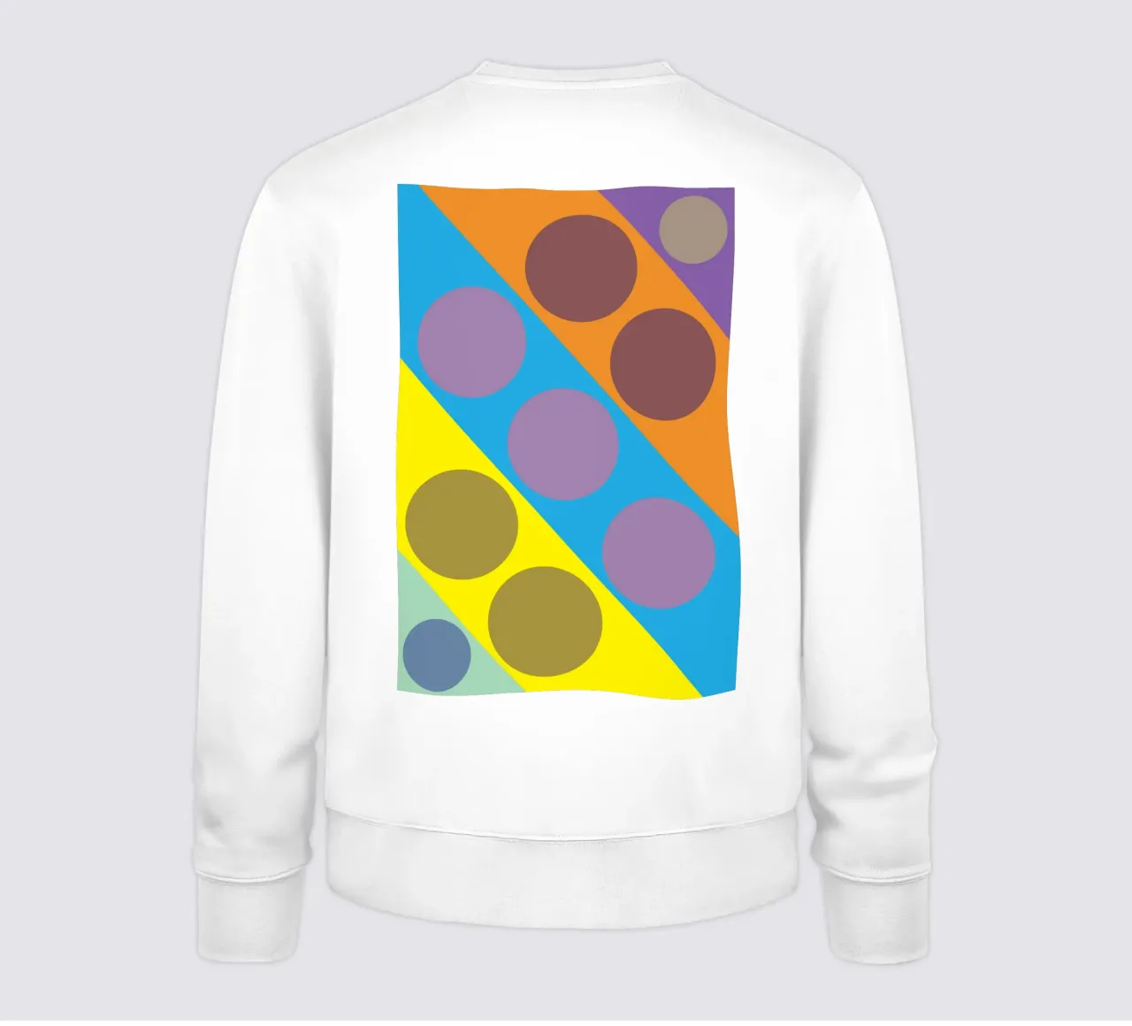círculo zigzag sudadera de boeboe