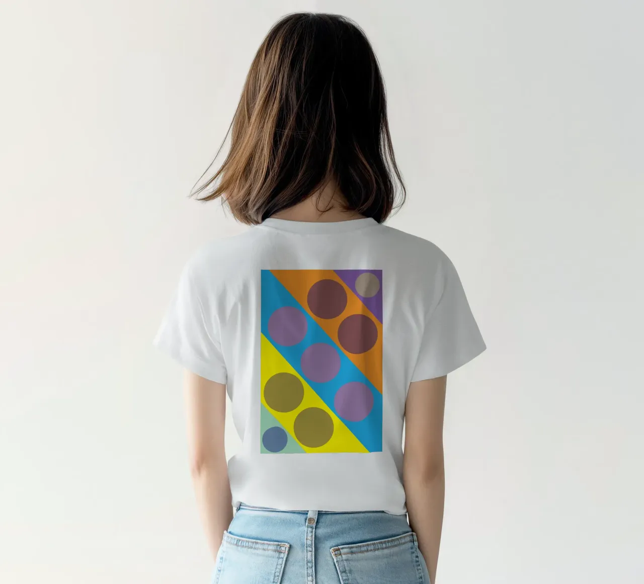 cerchio a zig zag t-shirt da boeboe
