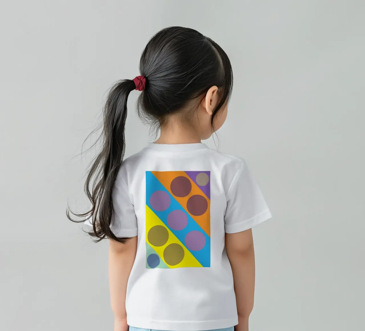 circle zigzag t-shirt bambini da boeboe