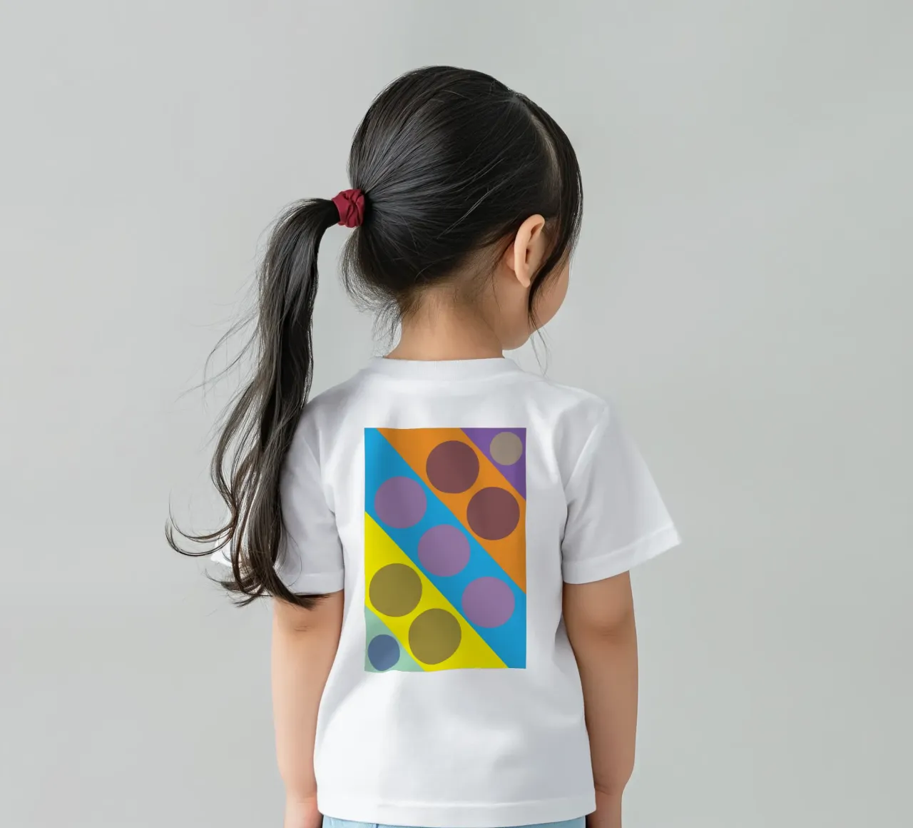 circle zigzag t-shirt bambini da boeboe