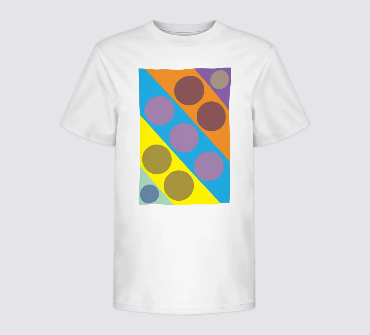 circle zigzag t-shirt bambini da boeboe