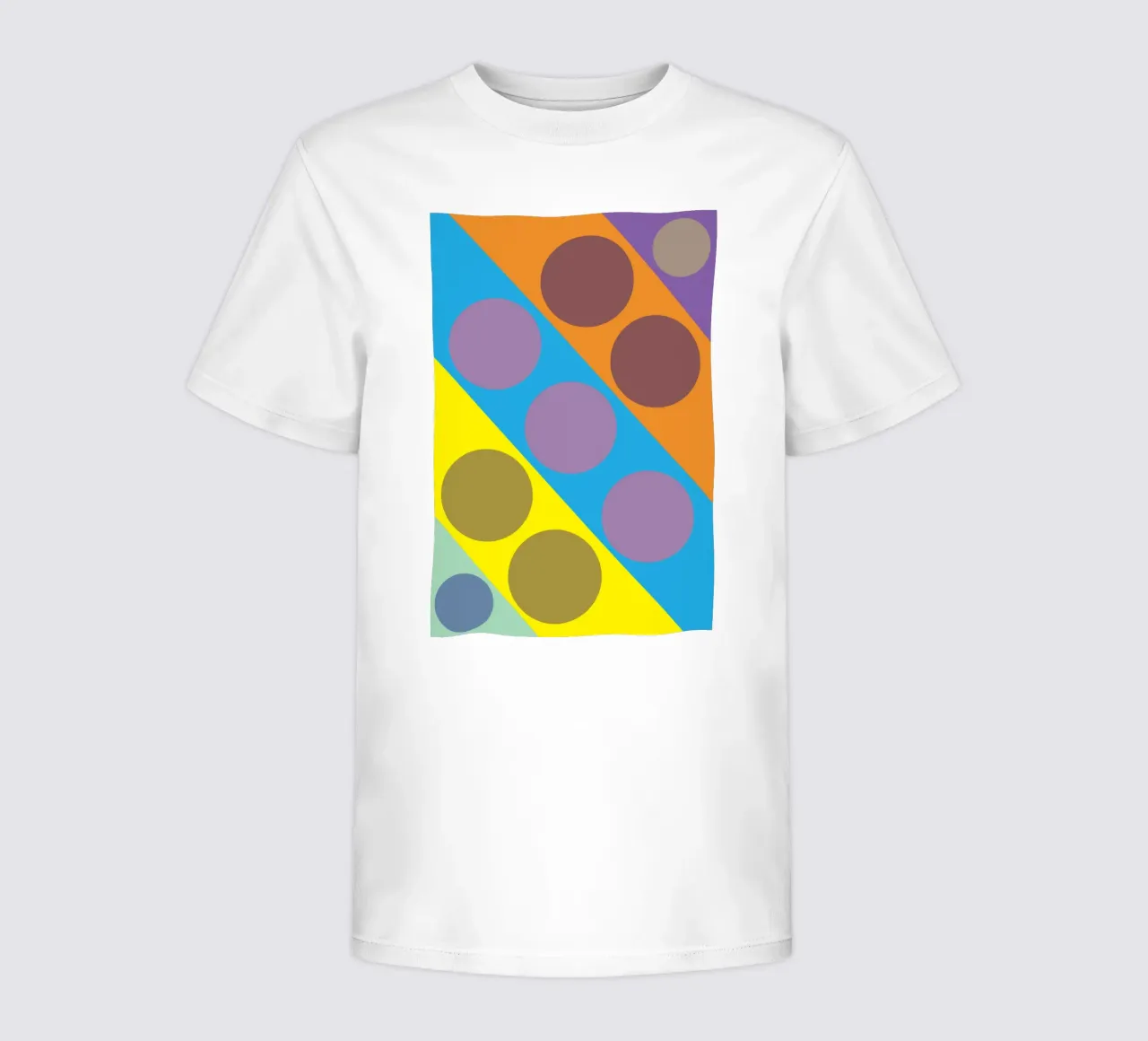 circle zigzag t-shirt bambini da boeboe