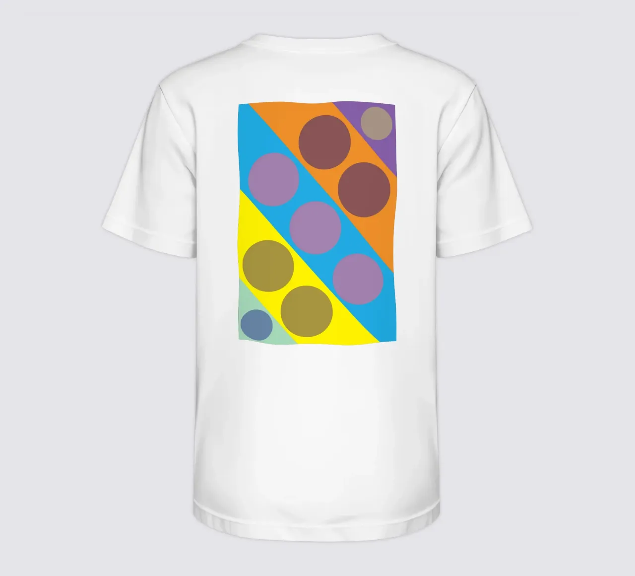 circle zigzag t-shirt bambini da boeboe