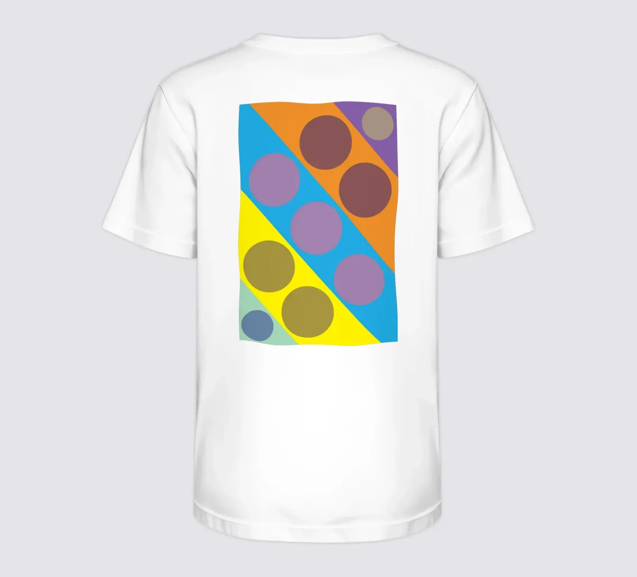 circle zigzag t-shirt bambini da boeboe