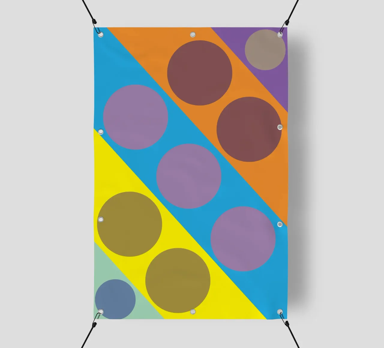 cerchio a zig zag telo in pvc da boeboe